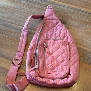 Vera Bradley Rose Quilted Backpack